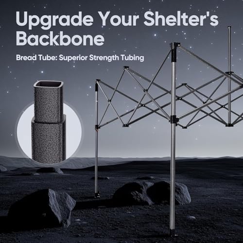 Quictent 10x20 Heavy Duty Pop up Canopy Tent with 3 Removable Sidewalls, Commercial Grade Instant Shelter with Wheeled Bag for Outdoor, Parties, Markets, 600D PU Coated UPF 50+ Sun Shield - color: White, size: 10x20