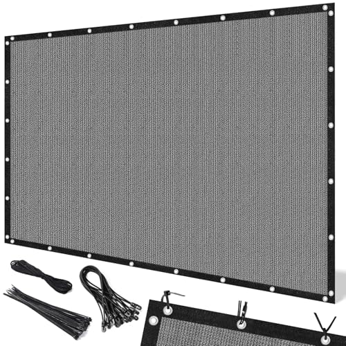 Artpuch 90% Sun Shade Cloth, 3 x 6 FT Pergola Shade Cover Canopy with Grommets, Sun Screen Fabric Tarp for Patio, Outdoor, Garden, Backyard, Light Grey - color: Light Grey, size: 0 3' X 0 6'