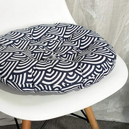 vctops Bohemian Soft Round Chair Pad Garden Patio Home Kitchen Office Seat Cushion Cloud Diameter 16" - color: Cloud, style: Diameter 16 Inch