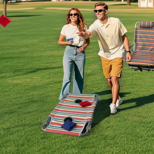 Backpack Beach Chair Aluminum with Folding Camping Table 5-Position Lay Flat Lounge Chair Outdoor for Adults with Insulated Cooler Bag and Cup Holder - color: Red, size: 1 PACK