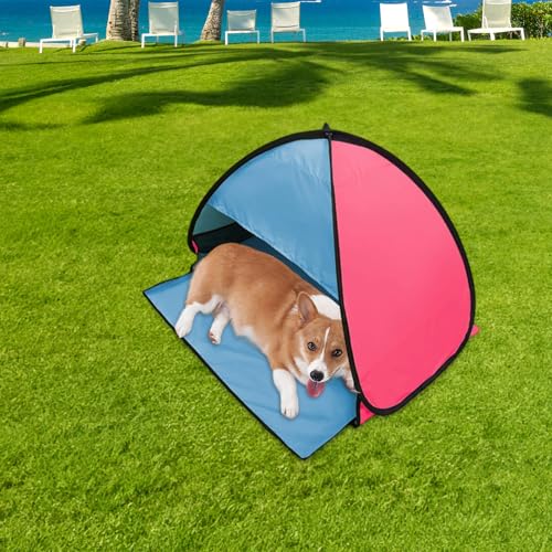 Face Head Shade Protection Tent – Small Canopy Shelter for Outdoor Use | Foldable Personal Shade Cover, Handy Sun Block Tent for Beach, Sports, Yard, Hiking, Camping, Picnic, Fishing, Patio, Pool