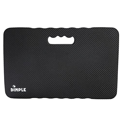 Dimple Kneeling Pad, High Density Thick Foam Comfort Kneeling Mats for Gardening, Yoga Exercise, Garden Cushions, Knee Pads Black - color: Black, size: Single