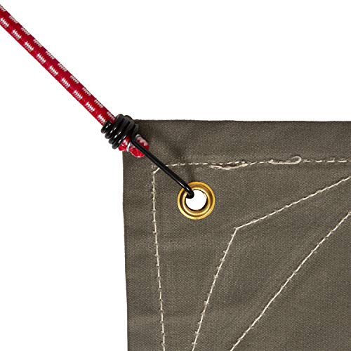 Stansport Heavy Duty Canvas Tarp - size: 5' x 7'