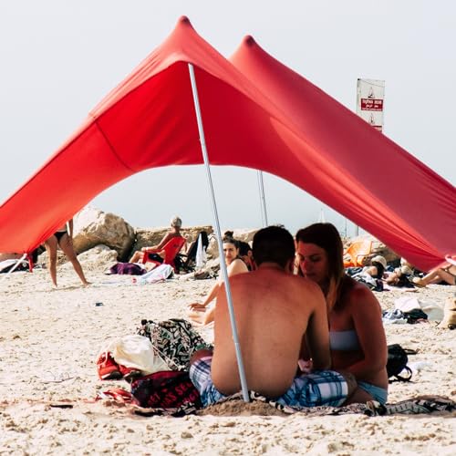 Lineshading 2 Packs Beach Tent Poles Adjustable Tarp Camping Poles 31 to 87 Inch Accessories for Sun Sails Canopy, Parties, Camping, Fishing, Hiking Outdoor Sport Activities