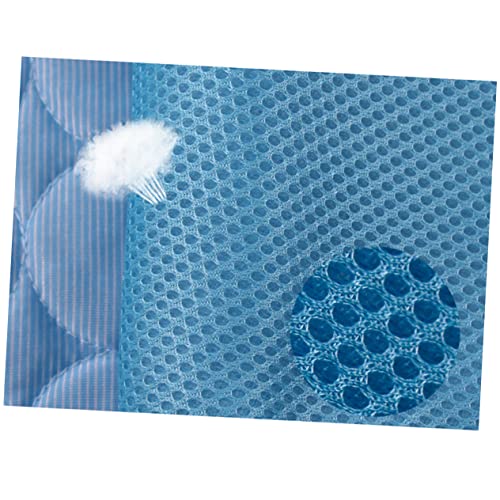 BESPORTBLE Pet Cooling Mat Comfortable Heat Dissipation Pad for Dogs and Cats Soft and Breathable Design for Cozy Rest for Home Use - size: 100*70*0.3cm