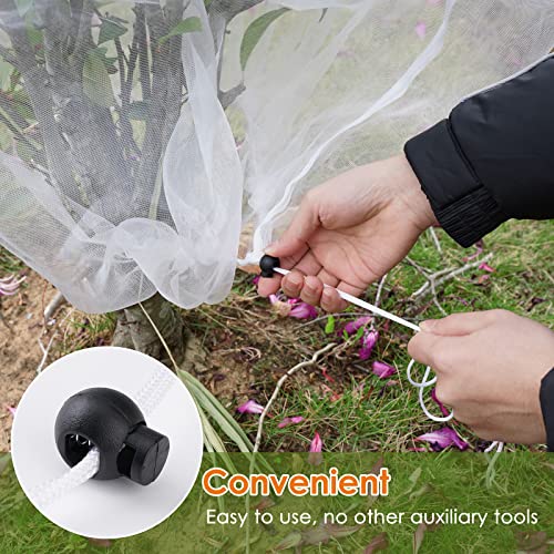 Mesh Plant Cover 3PCS,Garden Netting Mesh Outdoor,Netting for Tomato Plants,Garden Bug Netting Plant Cover,Bird Netting for Garden,Fruit Tree Netting (1.9 x 2.6 ft) - size: 1.9 x 2.6 ft
