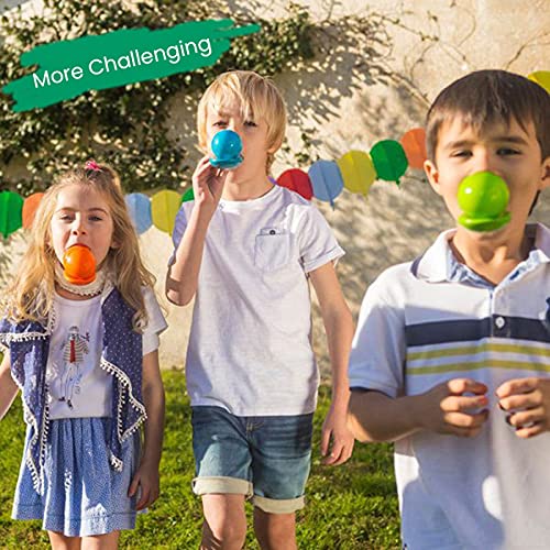 BOHS Egg and Spoon Race Game Set with Yolk - Outdoor Lawn Relay Game for Kids - Field Day Party Favors Toy