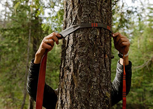 KAMMOK: Python 10' Tree Friendly Hammock Straps | Woven, No-Stretch, Knotless, Durable (Lightweight & Compact: Perfect for Hiking, Camping, Backpacking), Set of 2 w/Stuff Sack - size: Python10