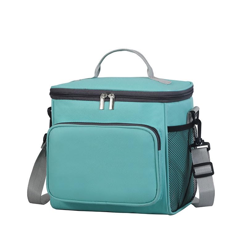 Insulated Picnic Bag Reusable, 2024 Updated Outdoor Gear Insulated Cooler Bag Collapsible Portable Picnic Basket Cooler, for Hot Or Cold, Picnic, Food Delivery, 10.63 * 7.09 * 9.25 Inch (Blue) - color: Blue