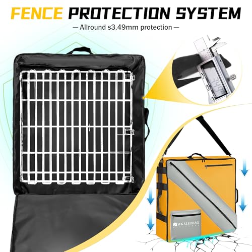 Storage Bag of Dog Playpen, Portable Dog Fence Bag for RV Travel, Compatible with Most 24" H, 8-Panel and 9-Stake Pet Fence Shoulder Bag