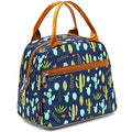 FlowFly Insulated Lunch Cooler Bag - Tote Bag Organizer for Women/Men, Cactus - color: Cactus