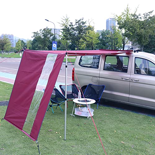 COYEUX Camping Windbreaks Windscreen, Beach Windshield Shelter, Foldable Outdoor Caravan Privacy Shield, Sunshade Screen, Backpack Portable Picnic Screen, for Garden Charcoal Grills BBQ