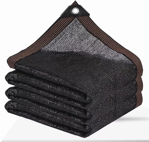 Shade Cloth - Garden Shade Mesh Netting with Grommets Outdoor Sun Shade Cover for Pergola Patio Plants Greenhouse Chicken Coop Black Shading Rate 70% -90% (3X10FT) - size: 3x10ft