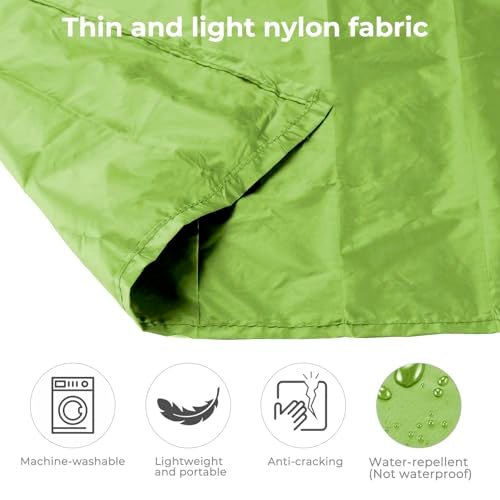 Pocket Picnic Blanket for 1 Person, 43.3x27.56″ (1.27oz) Super Light Compact Beach Blanket, SandProof Waterproof Portable Beach Picnic Mat for Outdoor Hiking Camping Travel Festival(Green) - color: J Green (Black Pack), size: 3'7" x 2'4"