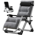 DoCred Zero Gravity Chair, Lawn Recliner, Reclining Patio Lounger Chair, Folding Portable Chaise with Detachable Soft Cushion, Cup Holder, Headrest - color: Chair With Pad, style: Zero Gravity Chair