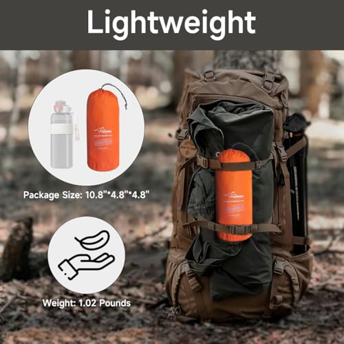 Inflatable Sleeping Pad for Camping, Ultralight Sleeping Mat for Backpacking, Hiking, Hammock Sleeping Pad Pairs Hammocks