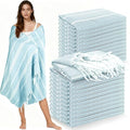 YSYJ 24 Pack Turkish Beach Towel 36"x71" Beach Towels Oversized Bath Towels Sand Free Quick Dry Turkish Towel Bulk Extra Large Pool Blanket Blue - color: Blue, size: 36"x71"- 24 Pack