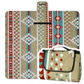Dimatic Cute Picnic Blankets 78"x78" Extra Large Beach Blankets Waterproof Sand Proof Foldable Portable for Outdoor Family Camping - color: Maple Leaf