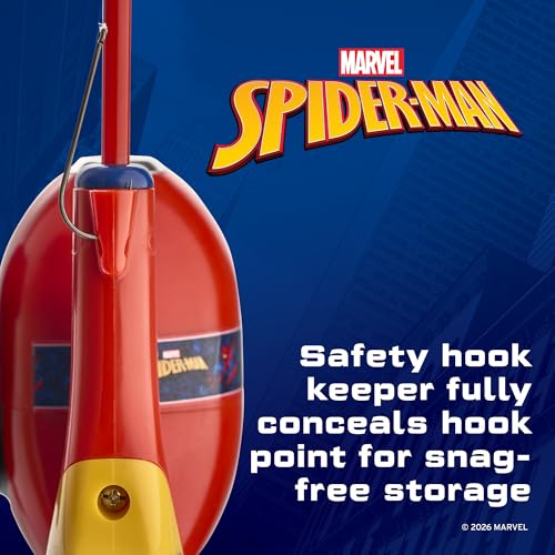 Shakespeare Youth Fishing Reel and Rod Combo - color: Marvel Spiderman 7pc Kit