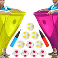 SirChic Giant Granny Pants Yard Game Set, Giant Outdoor Tossing Game for Adults & Family Parties, Team Relay Lawn Fun - color: RPYL