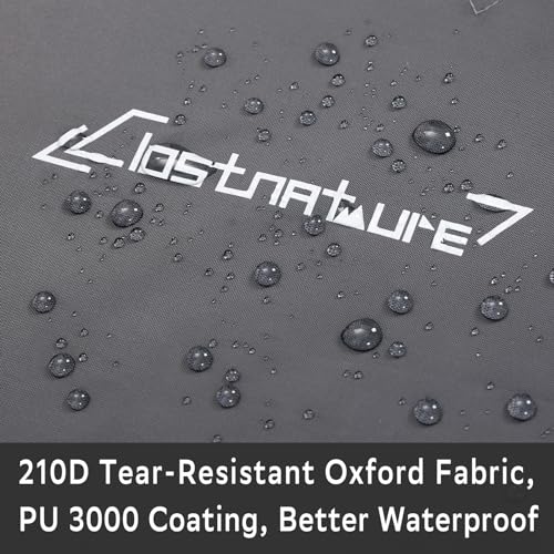 Clostnature Waterproof Camping Tarp for Tent - Ultralight Hammock Rain Fly for Backpacking, Heavy Duty Camping Hiking Awning Lightweight Rain Tarp Tent Shelter Camping Gear Must Haves - size: 156''x115''