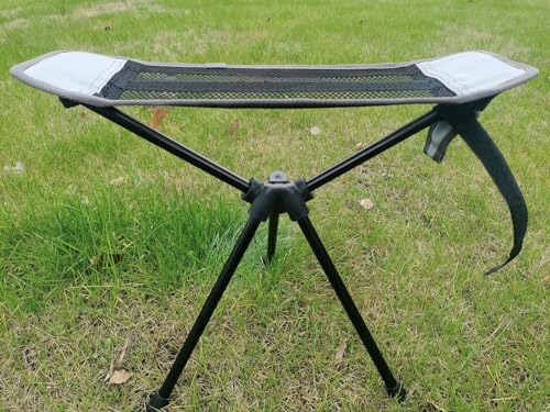 Portable Camping Chair Foot Rest Stool Lightweight Heavy Duty Folding Outdoor Picnic Beach Travel Fishing Backpacking,Durable 600D Oxford Cloth,Sturdy Aluminum Alloy Frame,with Carry Bag - color: Stool