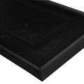 BEHERO Rubber Outdoor Mat, Anti Fatigue Rubber Floor Mats, Non-Slip Front Door Mats Entrance, Heavy Duty Pool Mat Outside for Entryway, Garage Doormat Waterproof, Black - size: 2' x 3' (Rectangular)