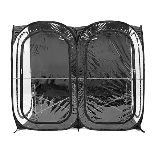 WeatherPod® Side-by-Side™ 2-4 Person Pop-Up Sports Tent Pod - The Original Shark Tank Instant Setup All-Weather Pod Shelter for Outdoor Sports, Rain, Wind & Cold - size: 2 Person
