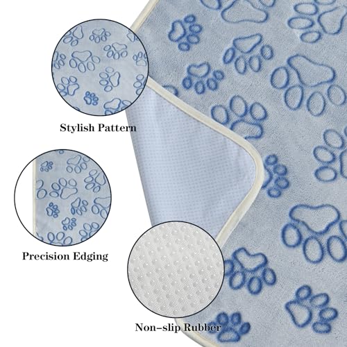 Qeils Reusable Puppy Pads, 2 Pack Washable Pee Pads for Dogs, Non Slip Wee Wee pad, Absorbent and Leakproof Training Mats for Potty, Crate, Playpen, Bed, Sofa, 28"x 42" - size: 28"x 42"(pack of 2)