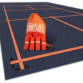 Temporary Pickleball Court Lines - The Original - Portable Pickleball Court Marking Kit, Lines for Court Outdoor or Indoor, Pickle Ball Court Dimensions, No Measuring Needed, Net Not Included