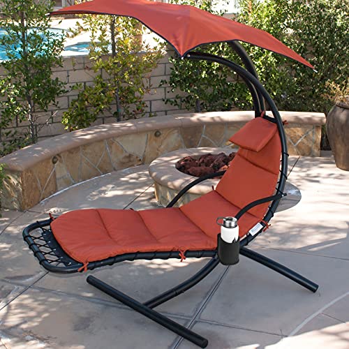 Drinking Cup Holder, Patio Curved Chaise Chair Cup Holder, Drink Holder for Swing Chair Hammock Chair Wicker Chair Egg Chair, Universal Cup & Bottle Holder for Beach Chair, Golf Cart, Wheelchair - color: Black