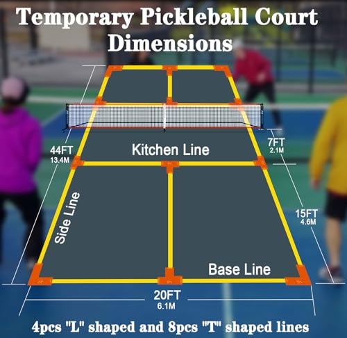 Pickleball Net for Driveway, Portable Pickleball Net System with Regualtion Size 22FT Pickle Ball Net, Outdoor Pickleballs, Carry Bag, Weather Resistant Metal Frame - style: Pickleball net with wheels