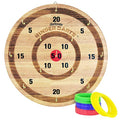 GoSports Ringer Darts Toss Game - Indoor Outdoor Hook Ring Toss Set