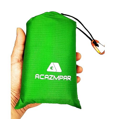 Waterproof Camping Tent Tarp, Ultralight Tent Footprint, Ground Tent Floor Saver for Camping Hiking (Green-79 x55) - color: Green-79"x55"