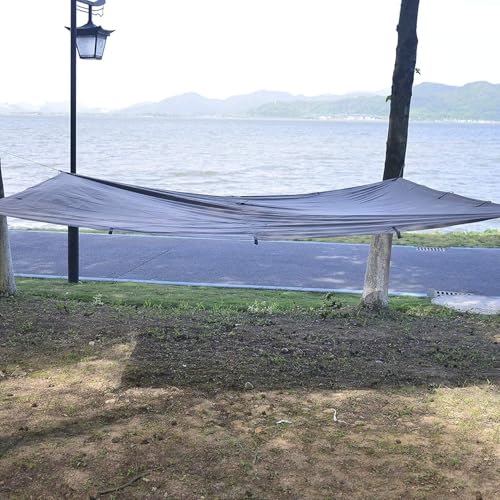 KALINCO Tent Tarp, Picnic Mat Camping Tarp Tent Hammock Tarp, pu Waterproof Camping tarp Tent Rain Fly Picnic Mat Survival Shelter Sunshade - color: Coffee, size: 10X16.5FT