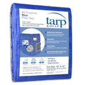 Kotap 10 x 15 Ft. All-Purpose Multi-Use Protection/Coverage 5-mil Poly Tarp, Waterproof, Blue, (TRA-1015) - color: Blue, size: 10 x 15 Ft.