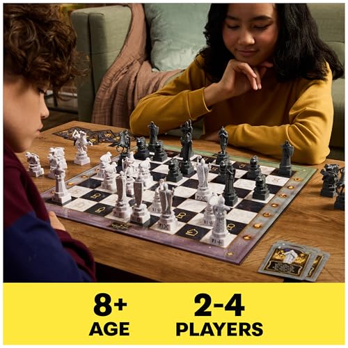 Spin Master Games, Wizarding World of Harry Potter Chess Teacher, Beginner Chess Set, Learn to Play Game for Beginners, Strategy Game for Muggles, for Kids & Family, 2 Players, for Ages 8 & Up - color: Chess Teacher