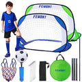 Soccer Goals Set for Backyard, 4x2.5FT Portable Pop Up Soccer Nets with Carrying Bag for Indoor Outdoor Games Practice Training Great for Kids and Adults