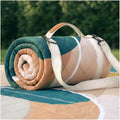 Waterproof Picnic Blanket Outdoor Camping Beach Mat Extra Large Foldable Car Essential Roadtrip Gadget Rv Accessories Glamping Tent Gear Must Haves Hiking Stuff Backpacking Necessities Gift - color: Abstract Beige Green