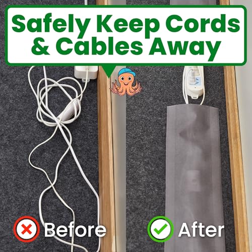 ECOHomes Carpet Cord Cover (Grey, 6 Inch x 10 FT) | Cord Covers for Carpet to Hide Floor Cables and Electric Wires, Low Profile Cord Hider for Extension Cords and Cable Management in Home and Office - color: Grey, size: 6 Inch X 10 Ft
