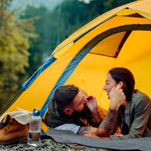 Large Outdoor Waterproof Blanket Extra Thick Fleece Stadium Blanket for Camping, Car, Pet, Picnics - Windproof, Wearable, Machine Washable 80" x 58" (Black Gray) - color: Black Gray