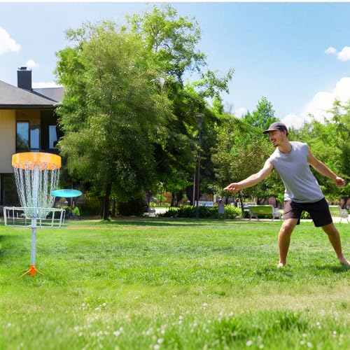 VEVOR Disc Golf Set, 3 Pack Disc Golf Starter Set, Beginners Flying Discs for Full-Body Strength Training, with Putter, Mid-Range, Driver, for Outdoor Backyard, Lawn, Beach, and Park