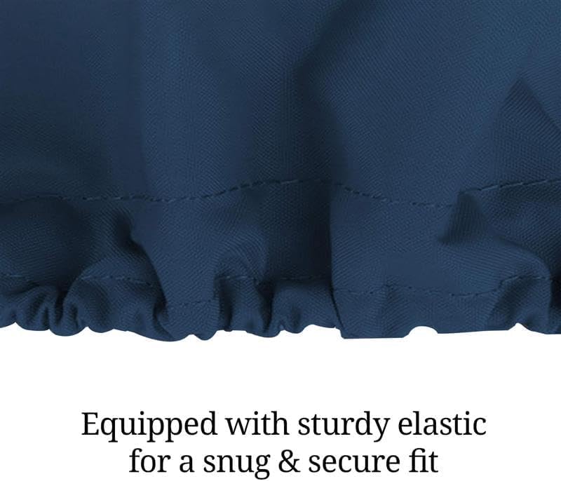 Covers & All Round Table Top Cover, 12 Oz Waterproof UV & Weather Resistant Patio Table Cover, Outdoor Table Cover for Patio Outdoor Furniture & Coffee Table (48" Dia x 4" H Inches, Blue) - color: Blue, size: 48" Dia x 4" H