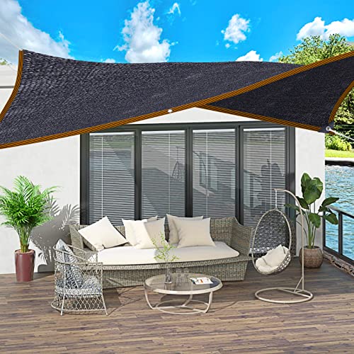 Shade Cloth - for Plants Greenhouse, 70% Sunblock Shade Sails -for Outdoor Garden Pergola Patio Lawn Pool Sun Shade Cloths for Kennel Chicken Coop Easier to Hang Plant Shade Net Cover - size: 8'x20'