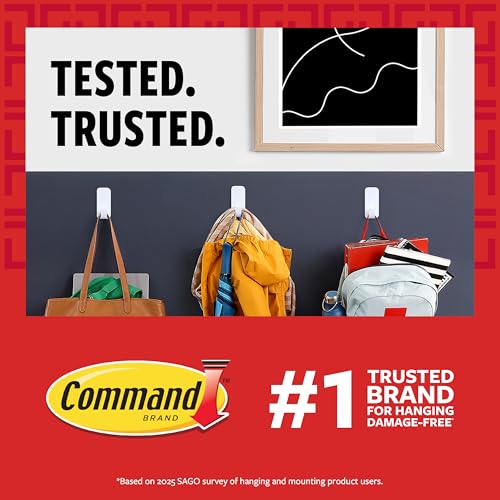 Command Outdoor Light Clips,20 Clear Clips and 24 Command Strips,Damage-Free Hanging Outdoor Light-Clips with Weather Resistant Strips,Wall Clip for Hanging-Outdoor Lights&Cable Management,(Pack of 2) - size: 20 Clips (Pack of 2)