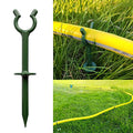 Garden Hose Holder Stake Set of 36 - Durable Plastic fits 5/8 inch Hose Guides for Lawn,Yard & Plant Care, Soaker Hose Support, Kink-Free Watering (Fits 5/8” Hoses) - size: Fit in 5/8'' Hoses, 36pcs