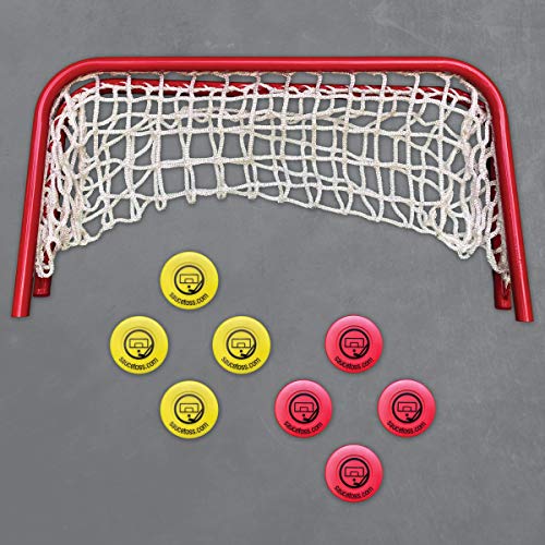 Sauce Toss: The Premium Hockey Sauce Pass Game for Playing, Passing, Training, Trick Shots and More - Tailgate Friendly and Portable Hockey Game, Supreme