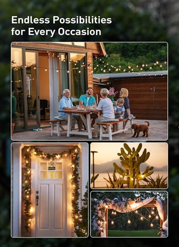 Brightown 25 Pack G40 LED Replacement Bulbs, E12 Base, 2200K Warm White, Shatterproof Waterproof Dimmable 1.5 Inch Globe Bulbs for Indoor & Outdoor Patio Backyard Home Lighting - color: Clear-led, size: 25 Pack