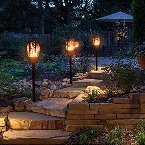 5pcs Solar Torch Lights Spikes Replacement Ground Stakes Plastic Outdoor Lighting Parts Accessories for Garden Lawn Lights