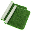 QWORK Artificial Dog Grass Pee Pad, 2 Pcs, 20"x25" Washable, Reusable Turf with Superior Drainage, High Water Permeability